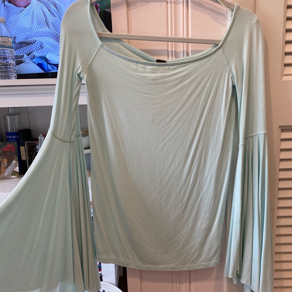 Beautiful Mint Green Free People Top Never Worn